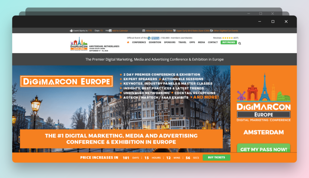 DigiMarCon Europe 2026