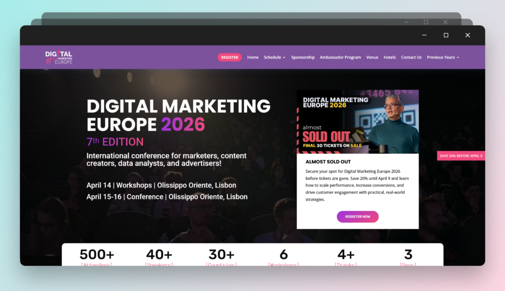 Digital Marketing Europe 2026
