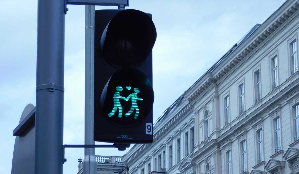 Green light to cross