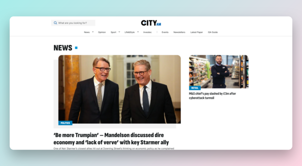 City A.M. Magazine